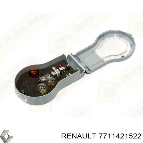 Комплект лампочек фары 7711421522 Renault (RVI)