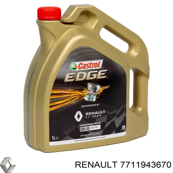 Моторное масло 7711943670 Renault (RVI)