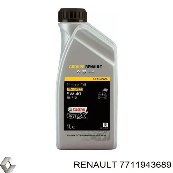 Моторное масло 7711943689 Renault (RVI)