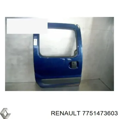 Дверь боковая (сдвижная) правая RENAULT 7751473603