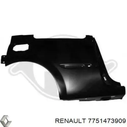 Крыло заднее правое 7751473909 Renault (RVI)