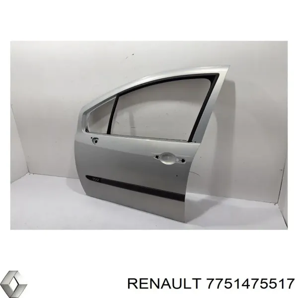 Дверь передняя левая 7751475517 Renault (RVI)