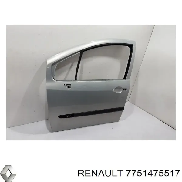 Передняя левая дверь Renault (RVI) 7751475517 цена, от 50.72 USD