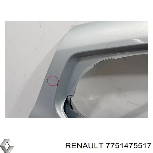 Дверь передняя левая 7751475517 Renault (RVI)