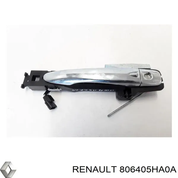 Ручка двери передней наружная 806405HA0A Renault (RVI)