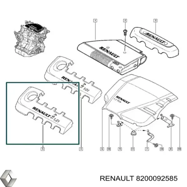  8200092585 Renault (RVI)