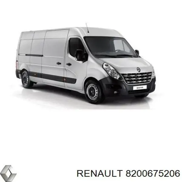 Задняя опора двигателя 8200675206 Renault (RVI)