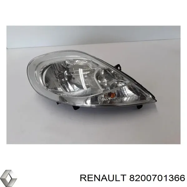 Правая фара 8200701366 Renault (RVI)