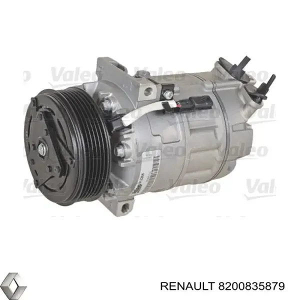 Компрессор кондиционера 8200835879 Renault (RVI)