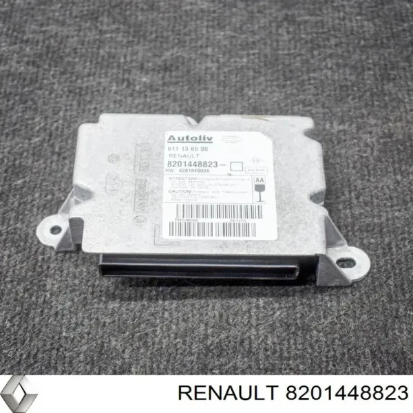 Модуль-процессор управления подушкой безопасности (ЭБУ AIRBAG) 8201448823 Renault (RVI)