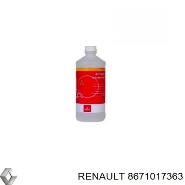 Антифриз 8671017363 Renault (RVI)