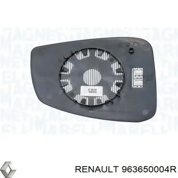 Стекло правого зеркала заднего вида 963650004R Renault (RVI)