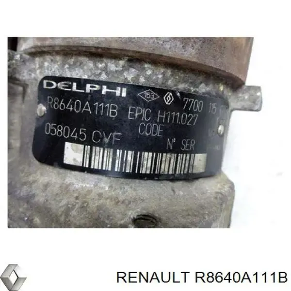 ТНВД R8640A111B Renault (RVI)