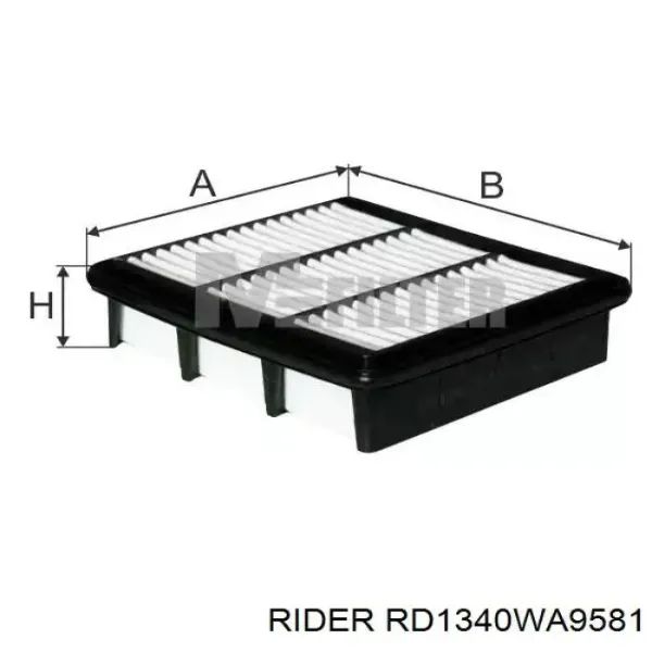 Воздушный фильтр RD1340WA9581 Rider