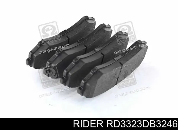 Передние тормозные колодки RD3323DB3246 Rider