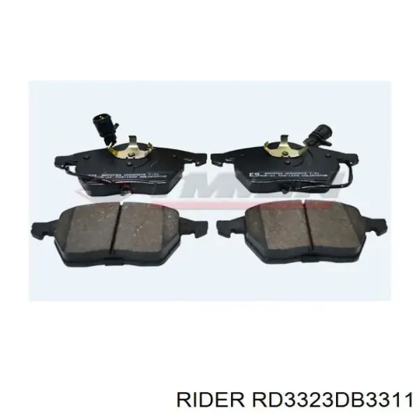 Задние тормозные колодки RD3323DB3311 Rider