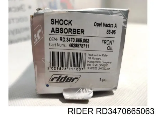 Амортизатор передний RD3470665063 Rider