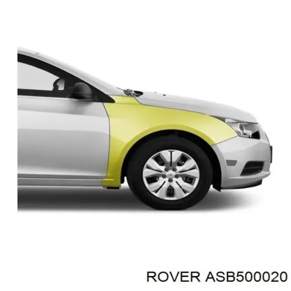 Крыло переднее правое Rover 75 седан (RJ) (1999 - 2005) цена, от