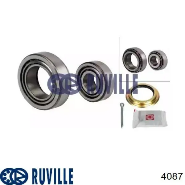Подшипник ступицы 4087 Ruville