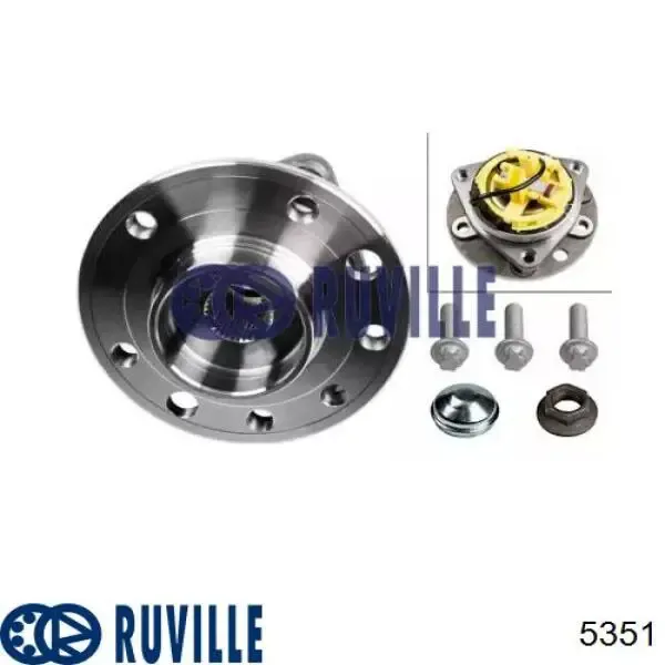 Передняя ступица 5351 Ruville
