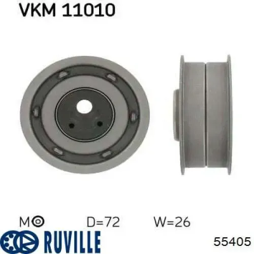 Ролик натяжителя ремня газораспределения Ruville 55405 цена, от