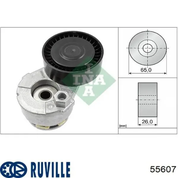 Натяжной ролик 55607 Ruville