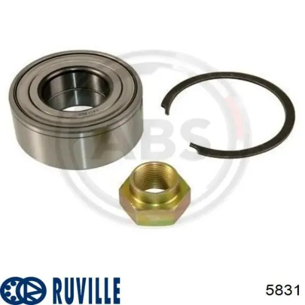 Ступичный подшипник передний Ruville 5831