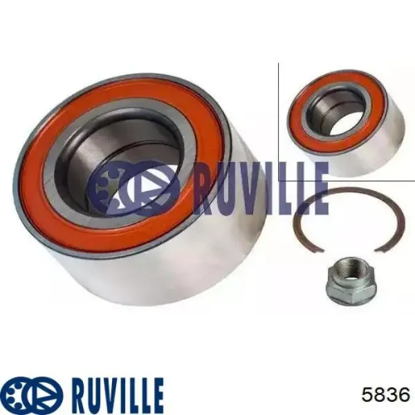 Ступичный подшипник передний Ruville 5836