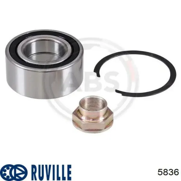 5836 Ruville Подшипник ступицы передней