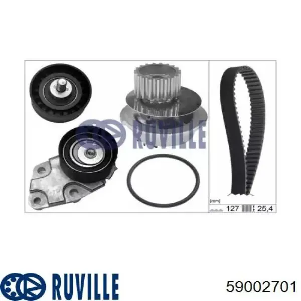 Комплект ГРМ 59002701 Ruville