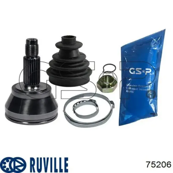 ШРУС наружный передний 75206 Ruville