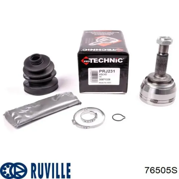 ШРУС наружный передний 76505S Ruville