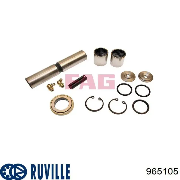 Шкворень поворотного кулака 965105 Ruville