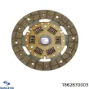 Диск сцепления SACHS 1862870003 Диск сцепления SACHS 1862870003