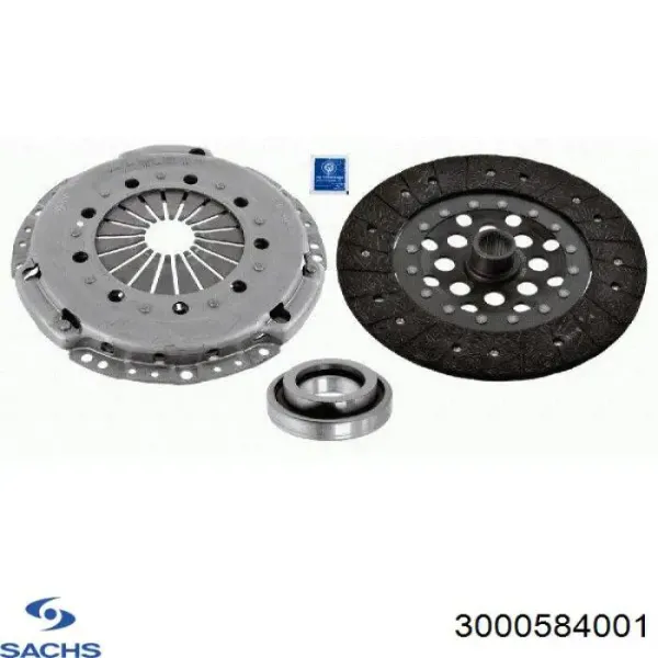Комплект сцепления (3 части) Sachs 3000584001 цена, от