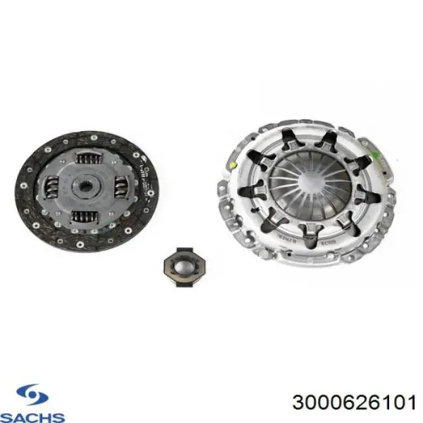 Купить 3000626101 Sachs Комплект сцепления (диск, корзина, подшипник)