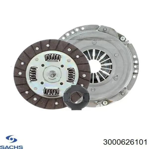 Комплект сцепления (3 части) Sachs 3000626101 цена, от
