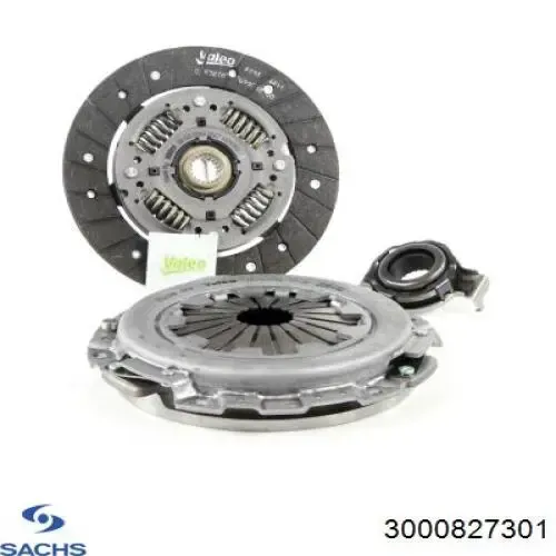 Комплект сцепления (3 части) Sachs 3000827301 цена, от
