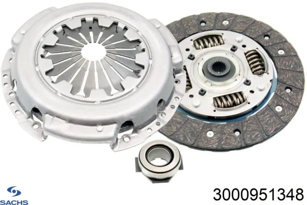 Комплект сцепления (3 части) Sachs 3000951348 цена, от