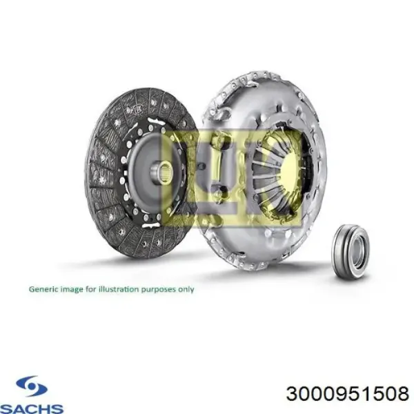 Комплект сцепления Sachs 3000951508