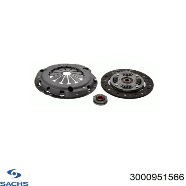 Комплект сцепления (3 части) Sachs 3000951566 цена, от