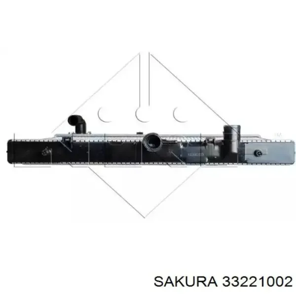 Радиатор 33221002 Sakura