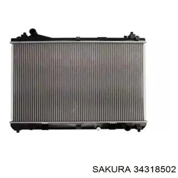 Радиатор 550105 NRF