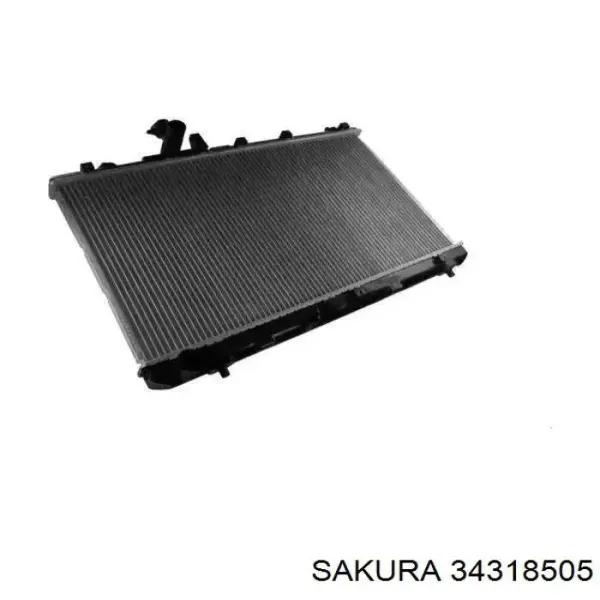 1770079J00 Suzuki Радиатор охлаждения двигателя