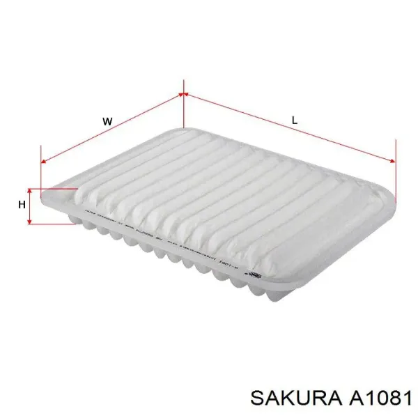 Воздушный фильтр A1081 Sakura