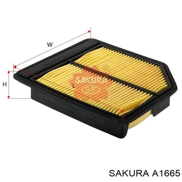 Воздушный фильтр A1665 Sakura
