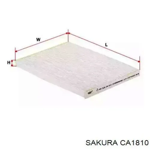 Фильтр салона CA1810 Sakura