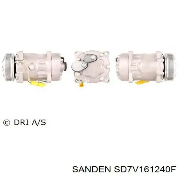 Компрессор кондиционера SD7V161240F Sanden