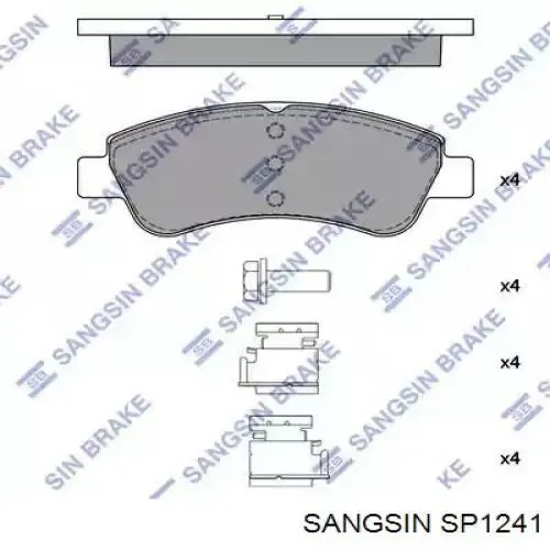 Передние тормозные колодки SP1241 Sangsin