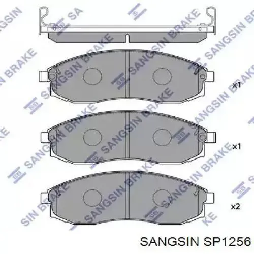 Передние тормозные колодки SP1256 Sangsin